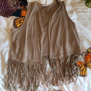 Maurice’s fringe vest